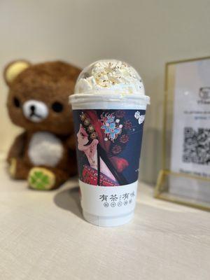 Osmanthus oolong bubble tea