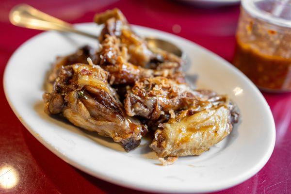 Tamarind Wings ($12/6)