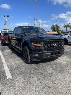 My New F-150 STX Black Appearance Package