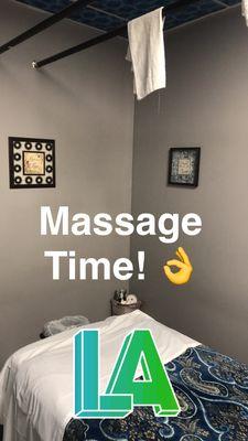 Massage room.