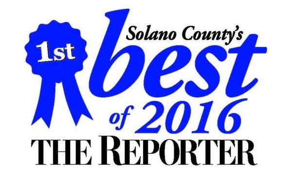 We are so excited that our patients voted us #1 Dentist in Solano County's Best of 2016!!