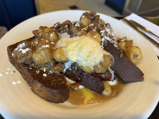 Bananas Foster French Toast