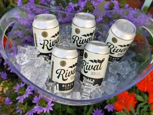 Rival Bros. Nitro Cold Brew cans