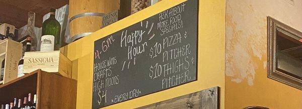 Happy Hour Specials!