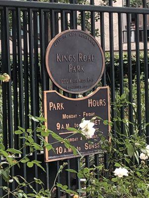 Kings Road Park