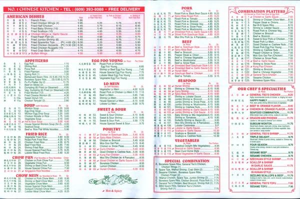 Menu 2 (June 2016)