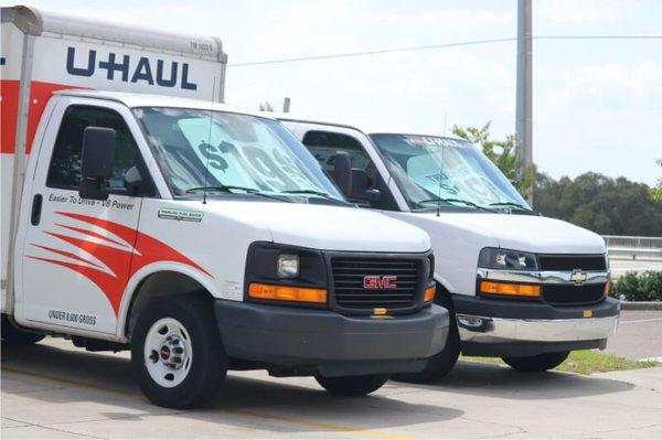 U-Haul truck rentals available