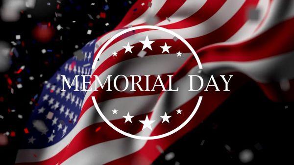 Happy Memorial Day!