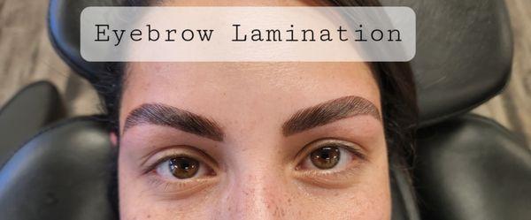 Eyebrow Lamination