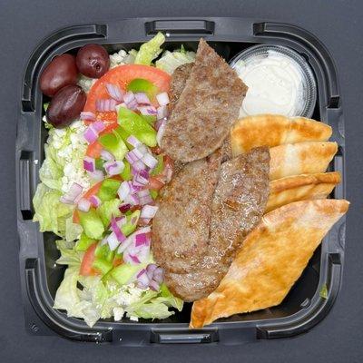 Tom's Open Gyros salad