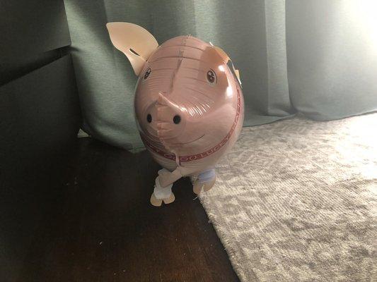 Prized pig