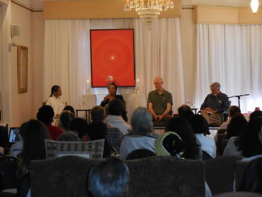 Internation Day of Peace 2014 with City Supervisor L Breed, Nonviolent Peace Force Founder David Hartsough and other dignitaries