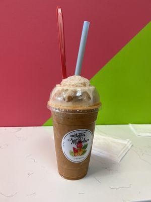 Leche quemada raspado