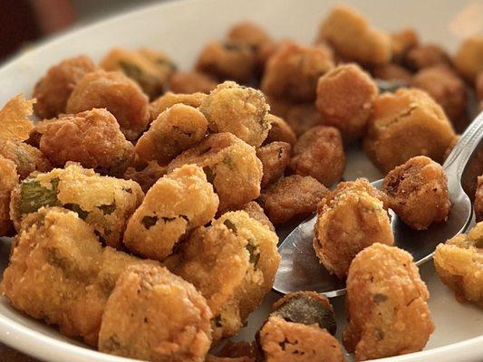 Lightly Fried Okra