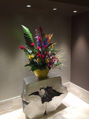 Custom arrangement for Pike & Rose Apartments N.Bethesda