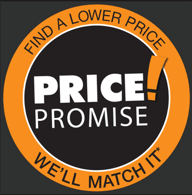 Price Match for Quality Service Guaranteed. Compare apples to apples offer.