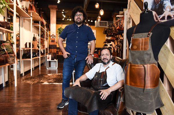 Our founders, our crafters, our family, José Martín and Martín are the men behind Orox.