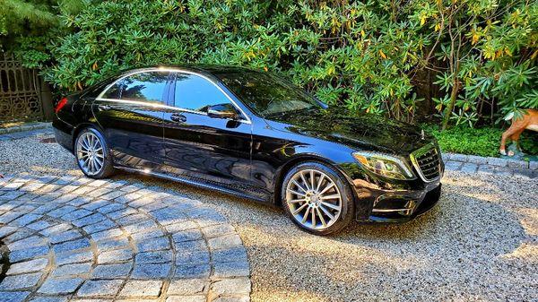 Mercedes S class Wash and Wax in Watermill, NY