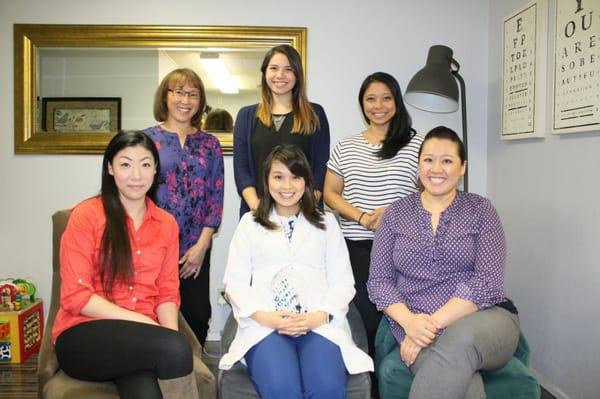 Dr. Pham and her amazing staff! She will be on maternity leave starting April 18 - end of Aug 27th.