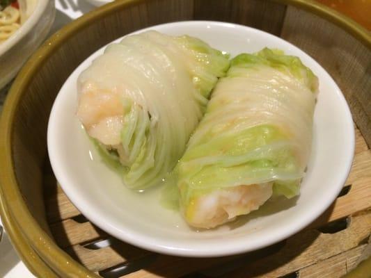 steamed cabbage with shrimp paste.  dish that take about 40 min to get.. It is worth no more than 25 minutes of wait time 8-)