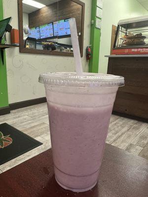 Strawberry milkshake