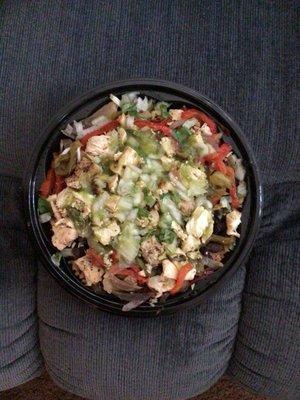 Chicken Baja Bowl