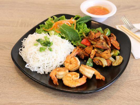 66.Vermicelli - Grilled Shrimp and Chicken