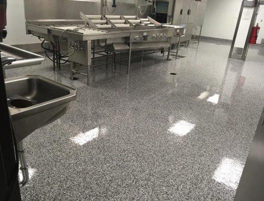 Industrial Flake Floor