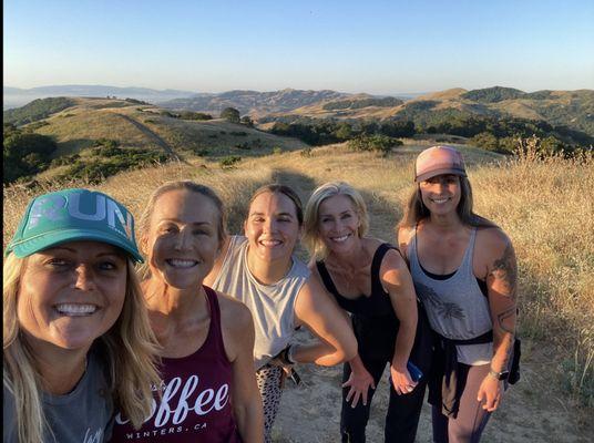 Hike on San Damiano with the most amazing team!