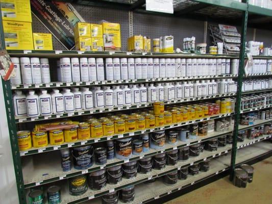 check out our extensive selection of wood and stain products.