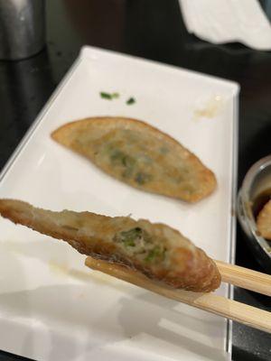 Namj 14. Dumpling() there was barely any pork...seemed more like a scallion pancake