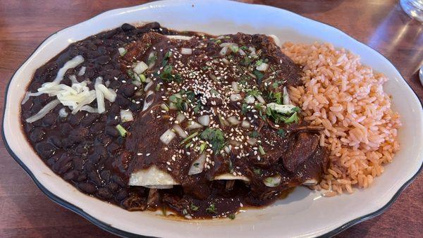 Enchiladas de Mole