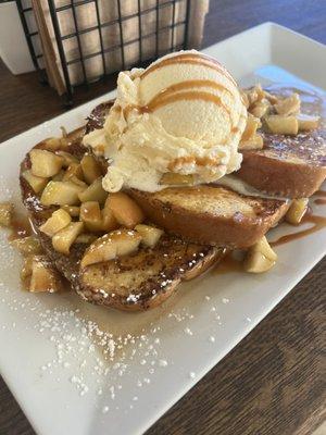 Apple pie French toast!