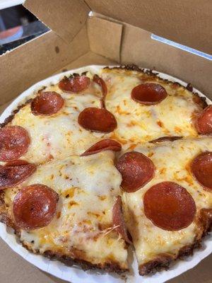 Pepperoni pizza