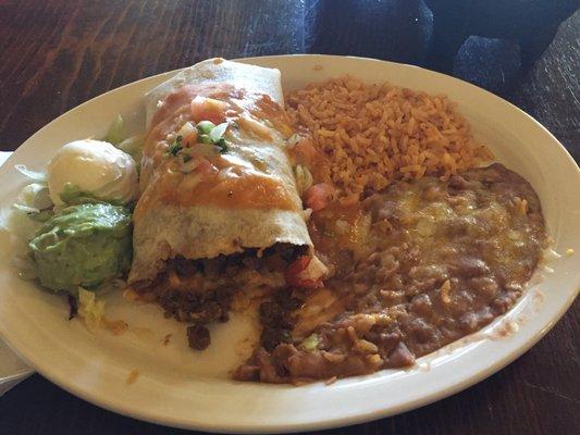 Carne assada burrito