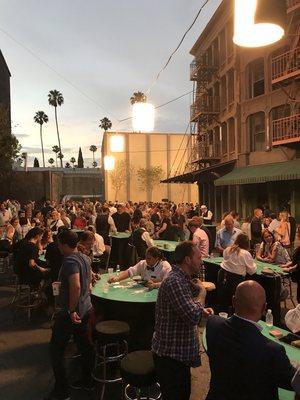 Annual Concern Foundation event in the backlots of Paramount Studios.