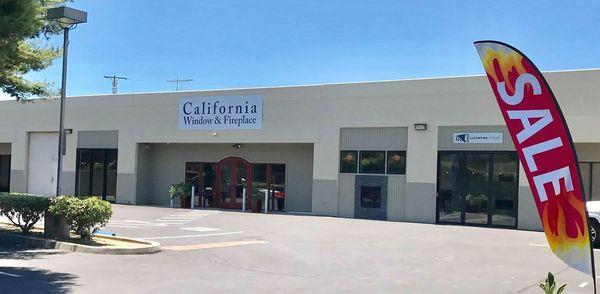 Come visit California Window & Fireplace - our large showroom has plenty of window, doors and fireplaces on display!