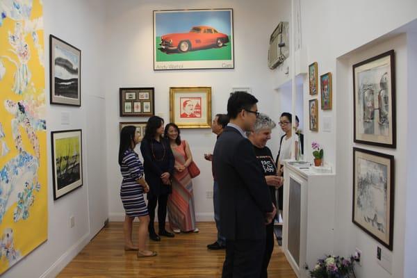 Gallery opening for May event