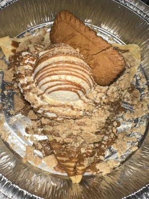 Lotus Biscoff Crepe