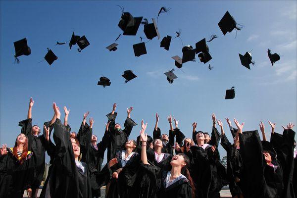 Happy Students at Graduation!!!