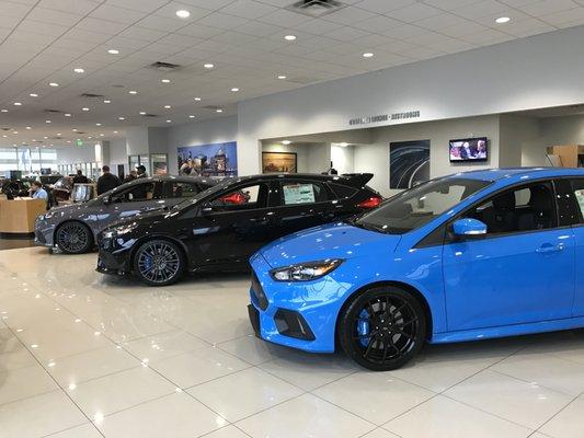 We love the Focus RS - so much fun to drive!!!