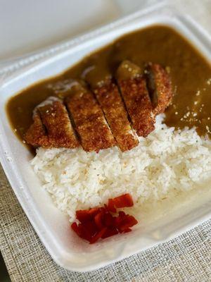 Chicken katsu curry