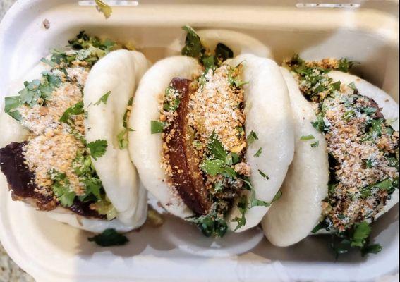 Our iconic Pork Belly Baos