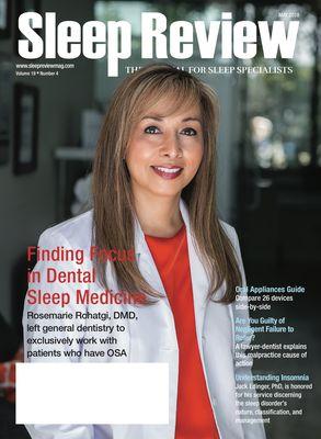 Congratulations to Dr Rose Rohatgi for making the cover story of Sleep Review magazine of May 2018.