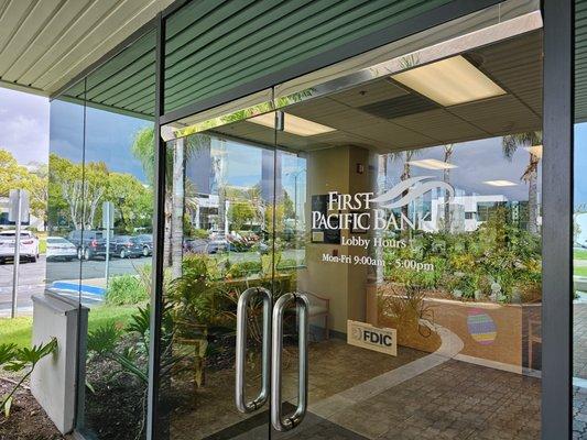 First Pacific Bank's Santa Fe Springs branch