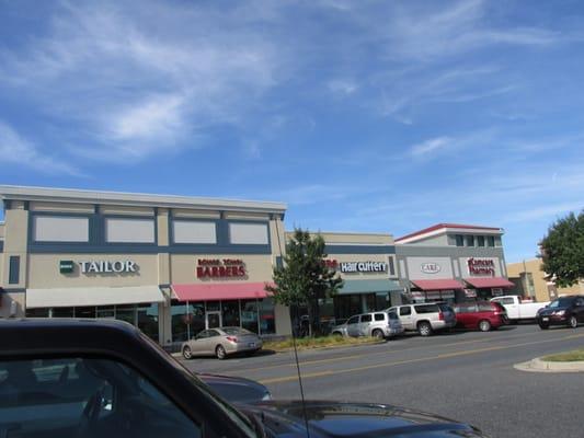 store as seen from parking lot