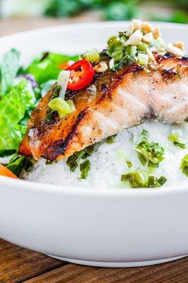 Salmon Rice Bowl