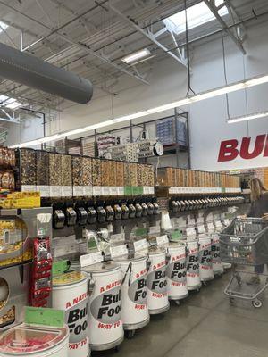 One of many bulk food aisles (yes, there are many).