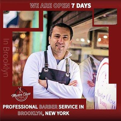 Professional Barber Service in Brooklyn, NY - Open 7 Days a Week