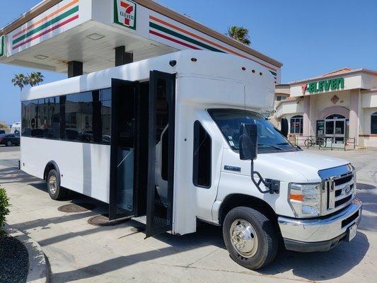 New party bus addition to our fleet.